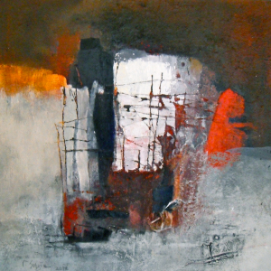 Taroudant - 60 x 60cm (Acryl-Mischtechnik)