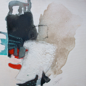 o.T. - 30 x 30cm (Acryl-Mischtechnik)