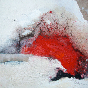 o.T. - 30 x 30cm (Acryl-Mischtechnik)