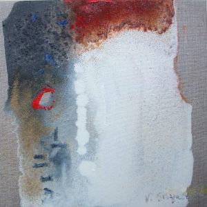 o.T. - 30 x 30cm (Acryl-Mischtechnik)