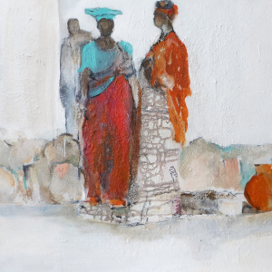 Katutura 70 x 90cm (Acryl-Mischtechnik)