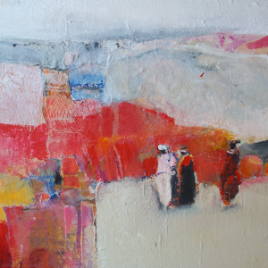 Marrakesch 2 - 30 x 30cm (Acryl-Mischtechnik)