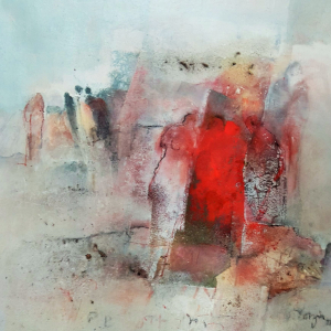 Vor dem Fest 3 - 60 x 60cm (Acryl-Mischtechnik)