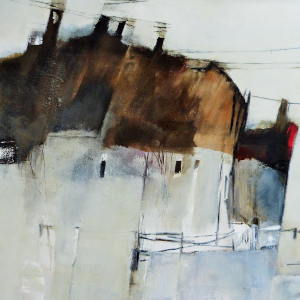 Den Helder - 80 x 100cm (Acryl-Mischtechnik)