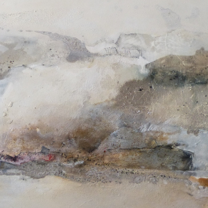 Rückzug - 80 x 160cm  (Acryl-Mischtechnik)