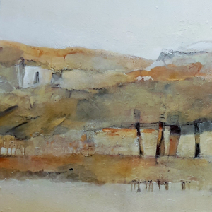 Ufer - 80 x 160cm (Acryl-Mischtechnik)