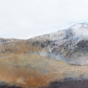 Weites Land 2 - 20 x 60cm (Acryl-Mischtechnik)