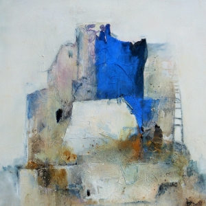 o.T. - 80 x 70cm (Tempera - Mischtechnik)