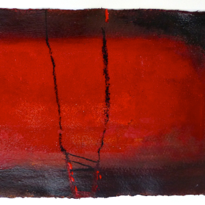 Fuego 2 - 21 x 38cm (Tempera - Mischtechnik)