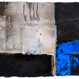 Schichtung - 21 x 39cm (Collage/Mischtechnik)