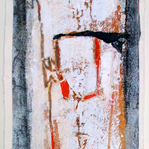 o.T. - 51 x 18cm (Acryl-Mischtechnik)